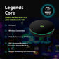 Legends Core, Plug And Play Arcade Game Console, Home Arcade, Classic Retro Video Games, 100 Licensed Genre-Defining Arcade & Console Games, Includes