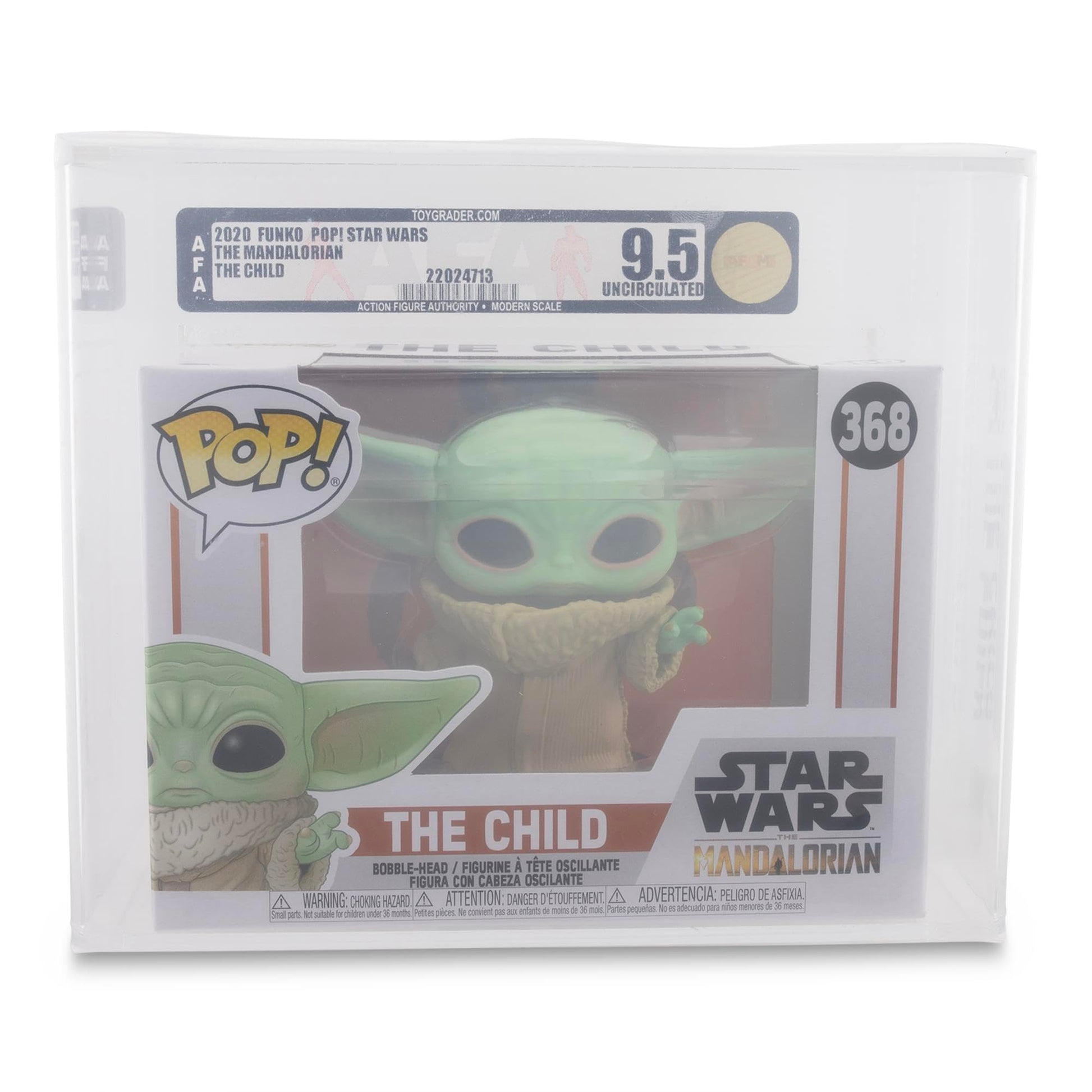Funko Star Wars The Mandalorian POP | The Child | Rated AFA 9.5