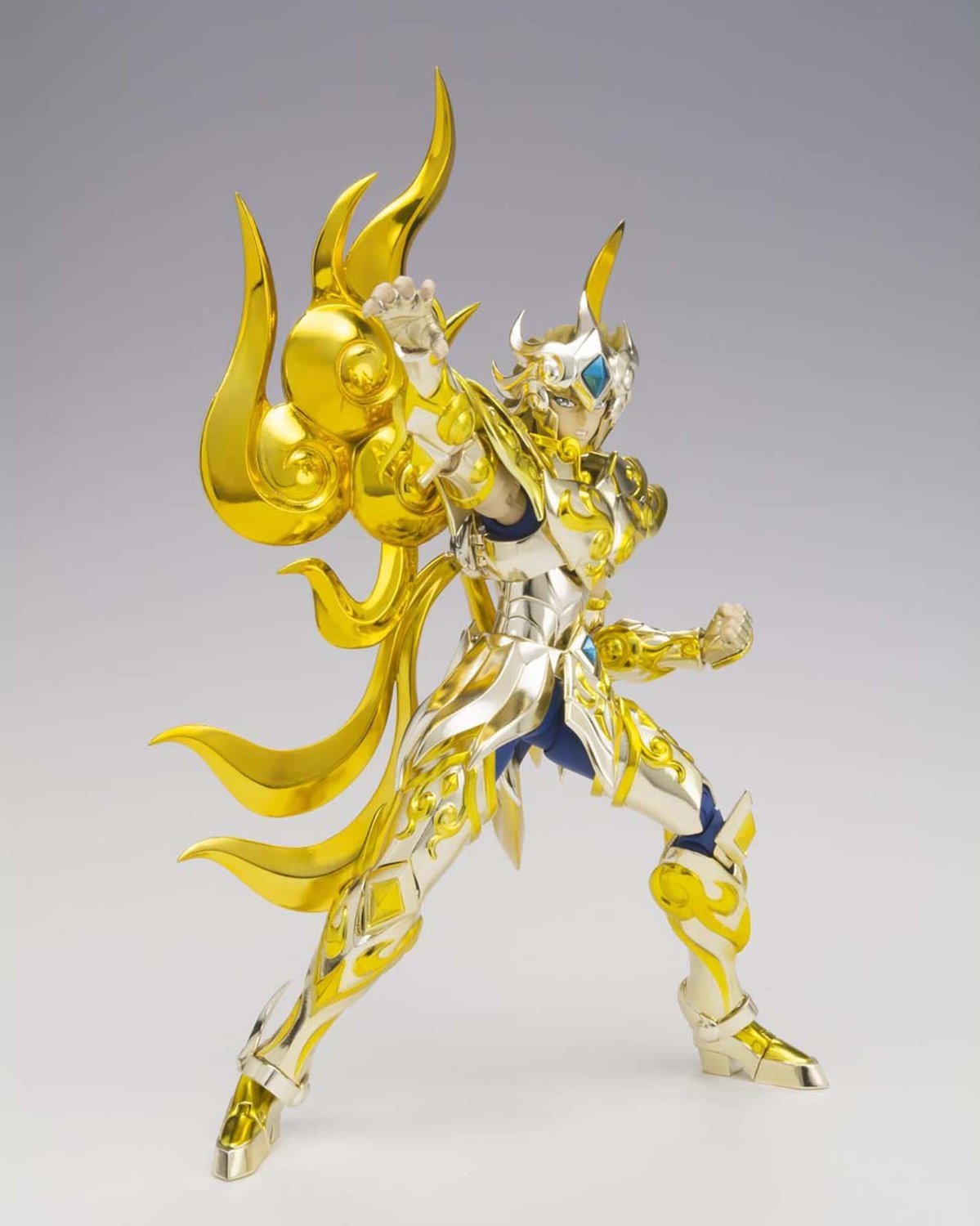 TAMASHII NATIONS Bandai Saint Cloth Myth EX Leo Aioloa God Cloth Saint Seya Action Figure
