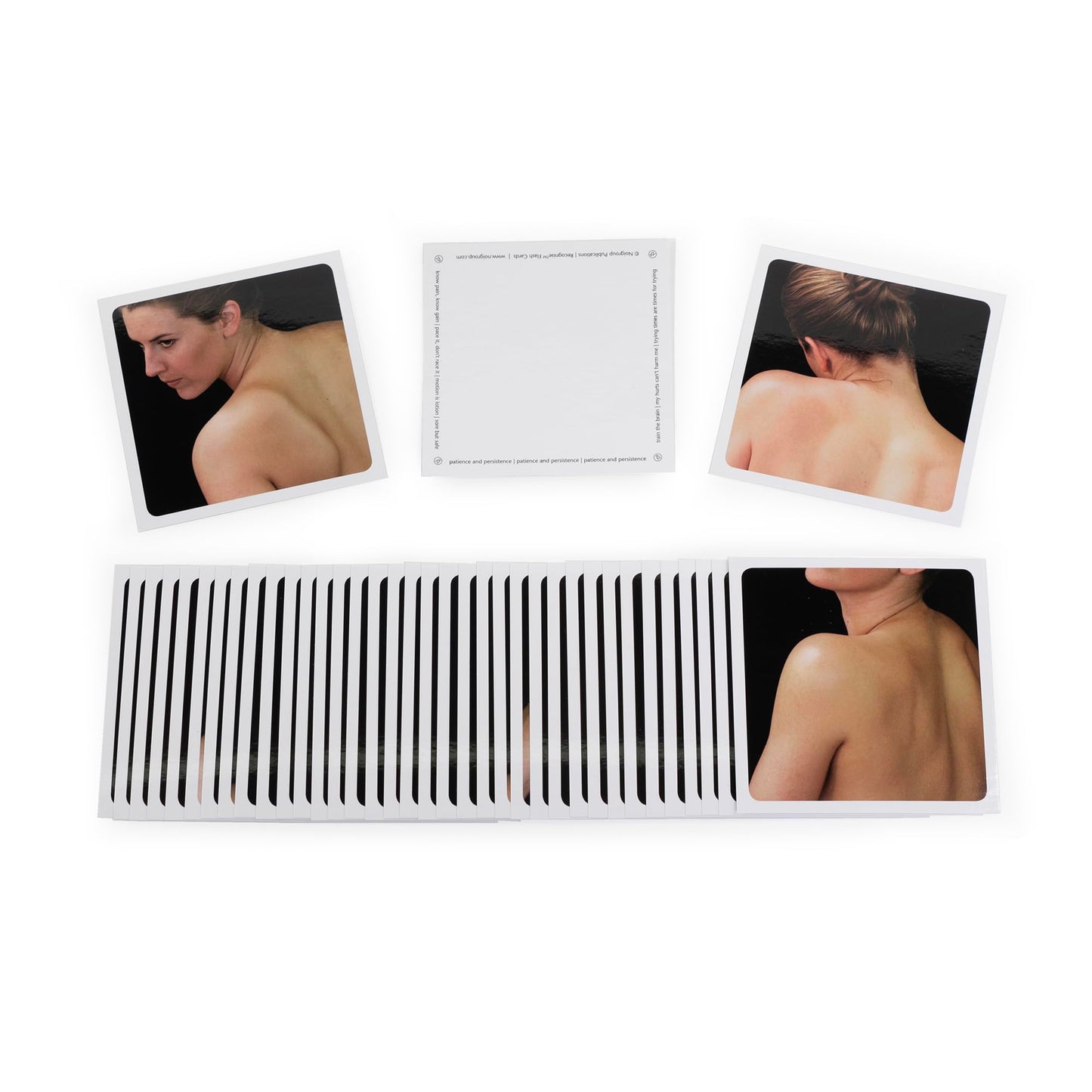 OPTP NOI Recognise Neck Flash Cards - 48 Graded Motor Imagery exercises