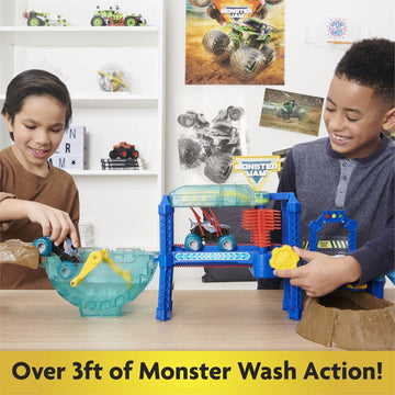 Monster Jam 6060518 MNJ VHP 1t64 Power Wash Playset GML