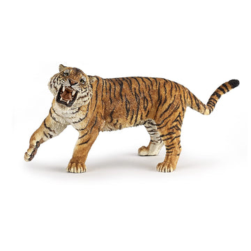 Papo - Realistic Roaring Tiger Figure Toy for Kids - Ages 3+ - Jungle Predators Collection - Educational Play Wild Animals - Gift Idea Toy for Girls