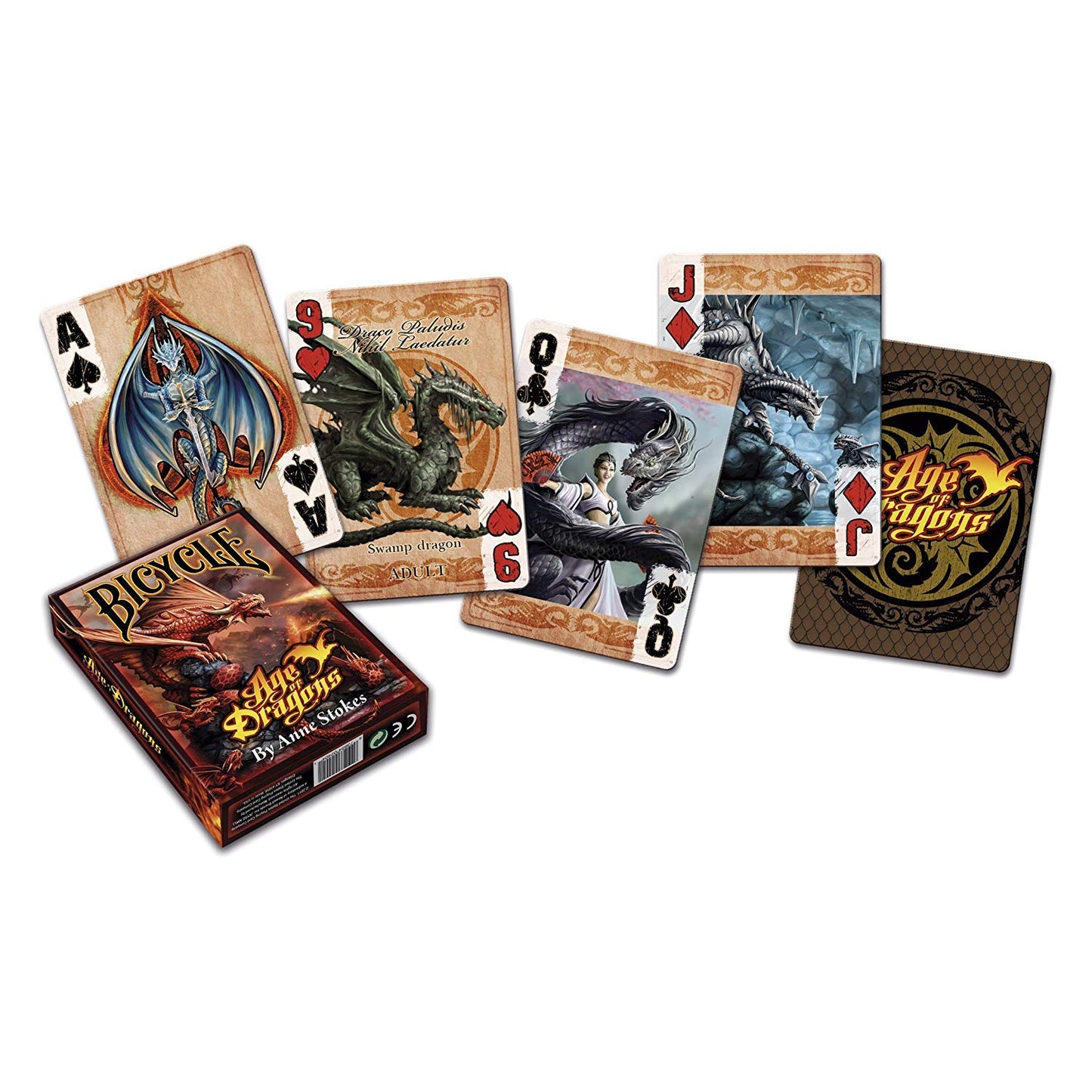 Bicycle Anne Stokes Age of Dragons Playing Cards