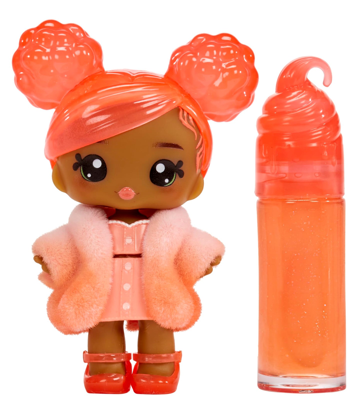 Yummiland Lipgloss Doll- Piper Peach, Ages 4+