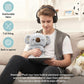 rytopt Breathing Stuffed Animal, Simulated Breathing Sounds, 4 Gear Adjustment, Volume Control, Plush Toy with Music & Light (Koala)