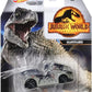Hot Wheels Jurassic World Character Cars Set of 4 Diecast Vehicles from GRM80-956A Release