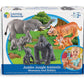 Learning Resources Jumbo Jungle Animals Mommas and Babies - Safari Animal Toys, Toddler Animal Figurines, Toy Figures for Kids, Jungle Toys, Pretend