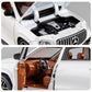 WAKAKAC 1/24 GLS63 AMG Model Car,Zinc Alloy Diecast Toy Car Pull Back with Light and Sound Toy Vehicle Door Can Be Opened (White)
