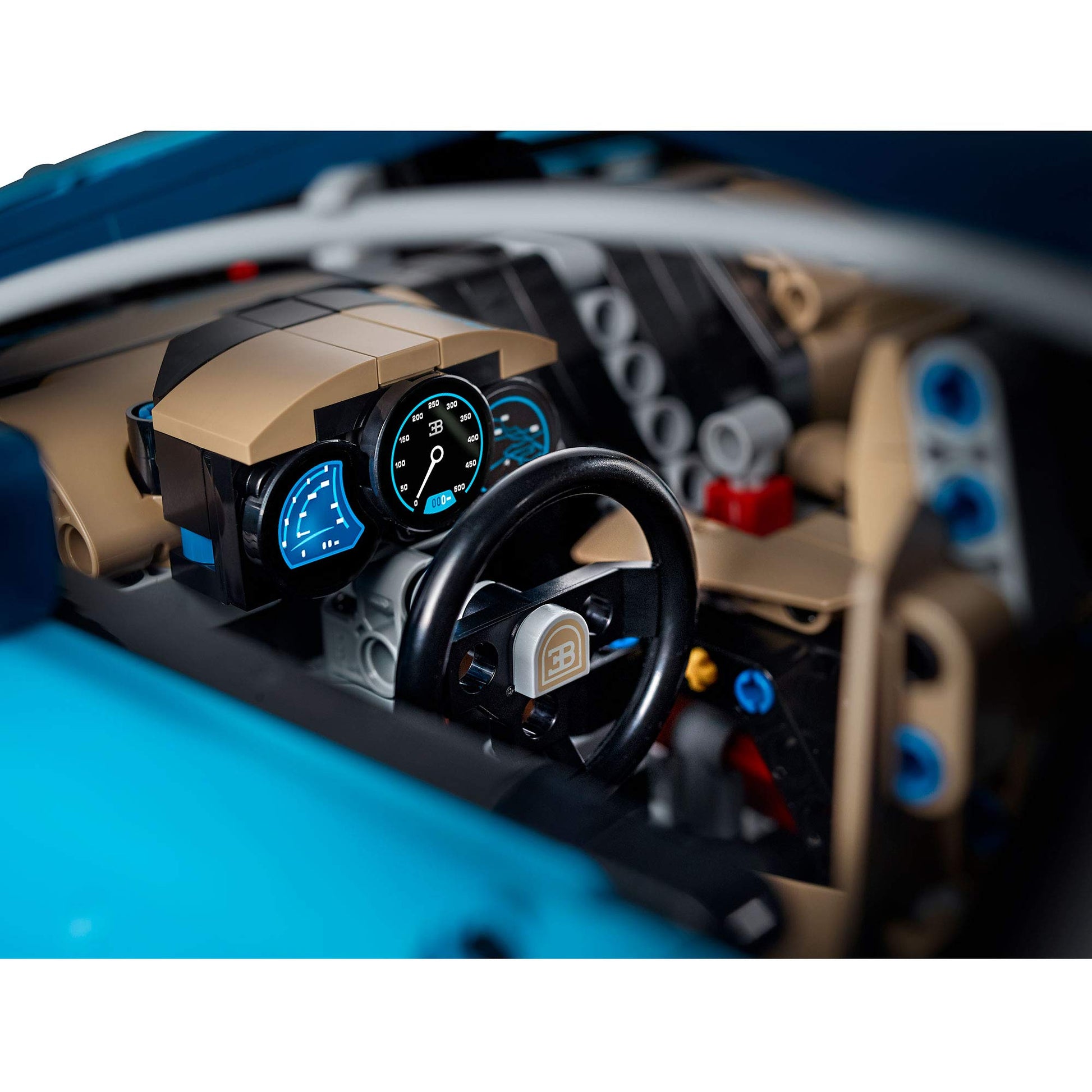 LEGO Technic Bugatti Chiron 42083 Race Car Building Kit and Engineering Toy, Adult Collectible Sports Car with Scale Model Engine (3599 Pieces)