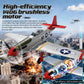 Park10 Toys P51D Mustang RC Plane 5 Channel 3D/6G RC Airplanes for Adults and Beginners Removable 2.4GHz Brushless Stunt RTF RC Airplane with Spare