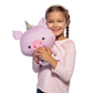 Ami Amis™ Jumbo Oinkie- Soft Cozy Crochet Plush, Adorably Cute Details, Extra Cuddly Size for Collection Enthusiasts