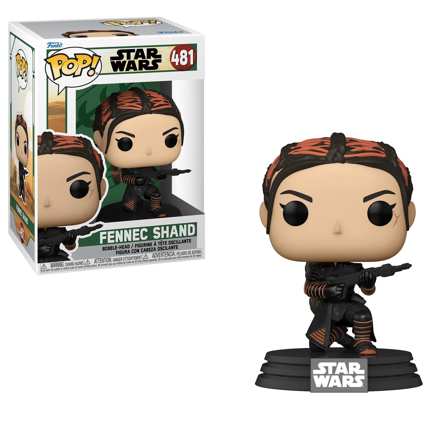 Funko POP! Star Wars Book of Boba Fett - Collectors Set: Boba Fett and Fennec Shand