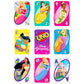 Mattel UNO Cards for Girls Set - Bundle with Disney Princess, Stitch, Barbie UNO Cards for Kids Plus Stickers | Disney Princess, Stitch, Barbie