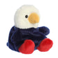 Aurora® Adorable Palm Pals™ Patriot Eagle™ Stuffed Animal - Fun Collectible Plush for Kids and Adult Collectors - Perfect for Decorating Rooms