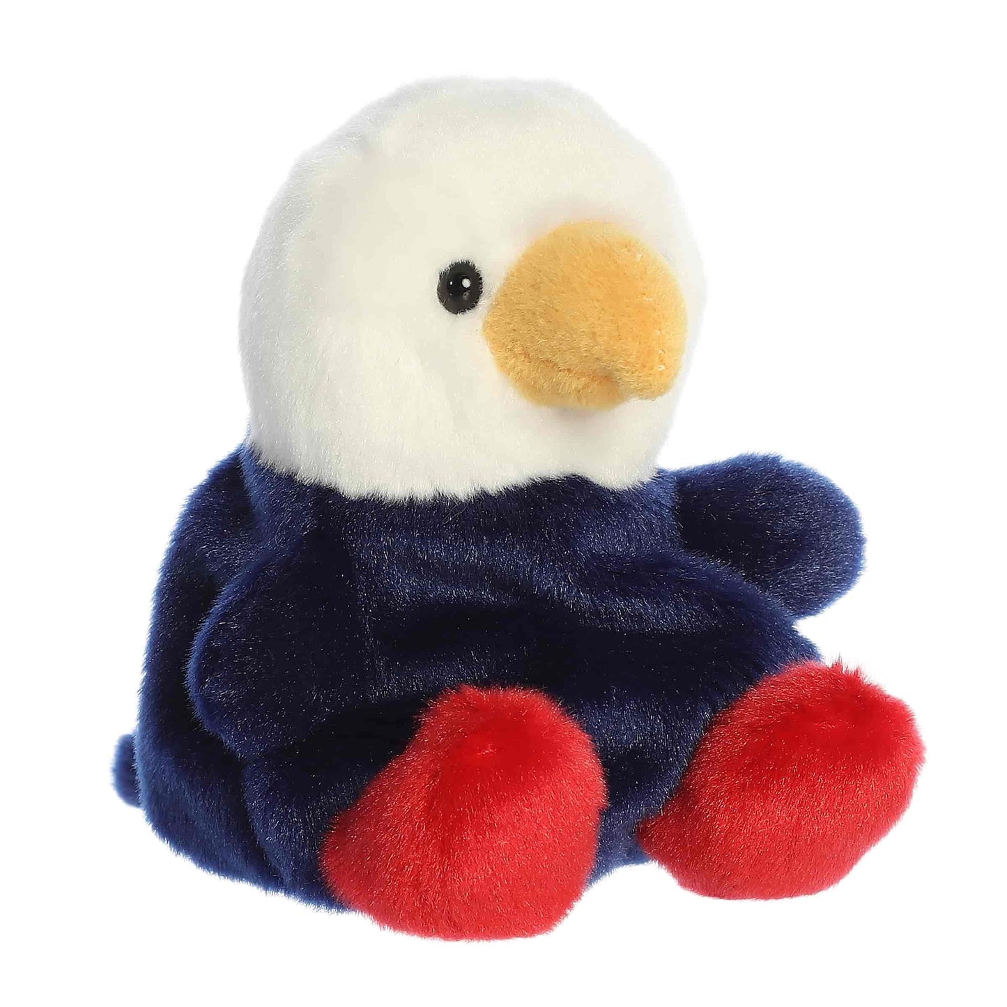 Aurora® Adorable Palm Pals™ Patriot Eagle™ Stuffed Animal - Fun Collectible Plush for Kids and Adult Collectors - Perfect for Decorating Rooms
