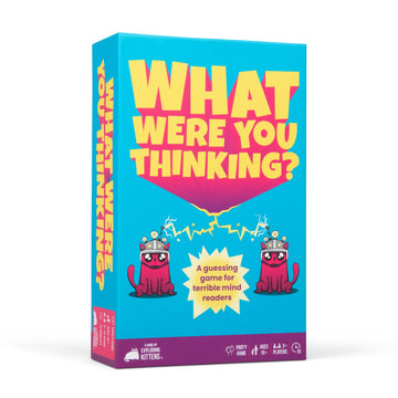 Exploding Kittens What were You Thinking? A Hilarious Guessing Board Game - Party Game for Ages 10 and up - Great for Adults, Teens, and Kids - 3