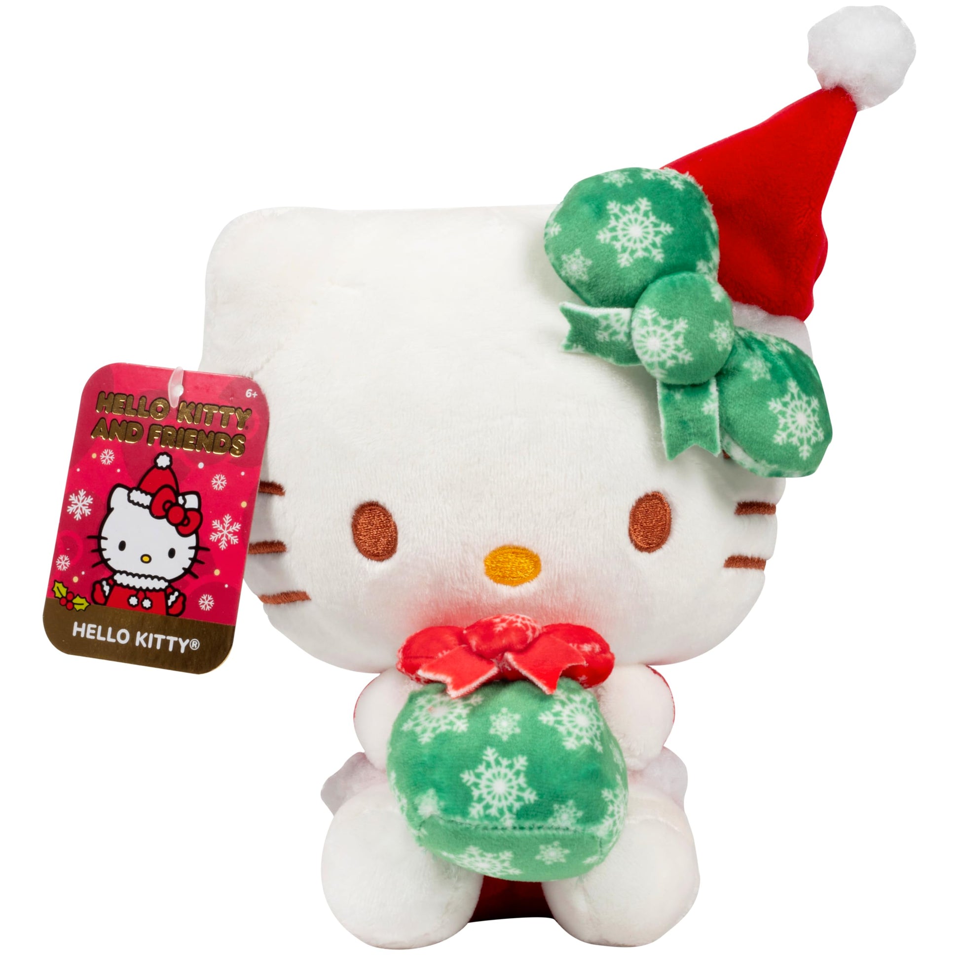 Hello Kitty 8 Inch Birthday Plush - Officially Licensed Sanrio Stuffed Animal, Limited Edition Collectible Kawaii Plush Toy, Soft Cute Party Gift