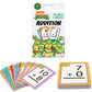 Teenage Mutant Ninja Turtles Flash Cards Set Toddler Kids - Bundle with TMNT Math Flashcards Featuring Numbers for Pre-K Boys, Girls Plus Stickers