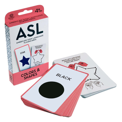 ASL Flash Cards - American Sign Language Flashcards for Beginners, Kids, Babies, and Toddlers - Learn How to Sign - Early Learning Study Materials