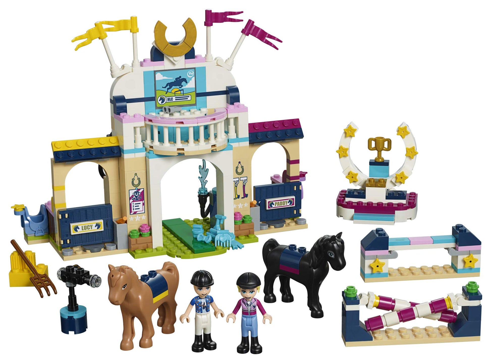 LEGO Friends Stephanie’s Horse Jumping 41367 Building Kit (337 Pieces)