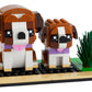 Lego BrickHeadz Saint Bernard Dog and Puppy Set 40543