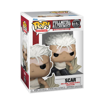 Funko Pop Animation: Full Metal Alchemist: Brotherhood - Scar - Collectable Vinyl Figure - Gift Idea - Official Merchandise - Toys for Kids & Adults