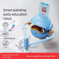 BEBESIRI Drawing Robot for Kids Montessori Painting Toys Voice Interactive Educational Drawing Machine with 100 Word Cards,12 Colorful Pens