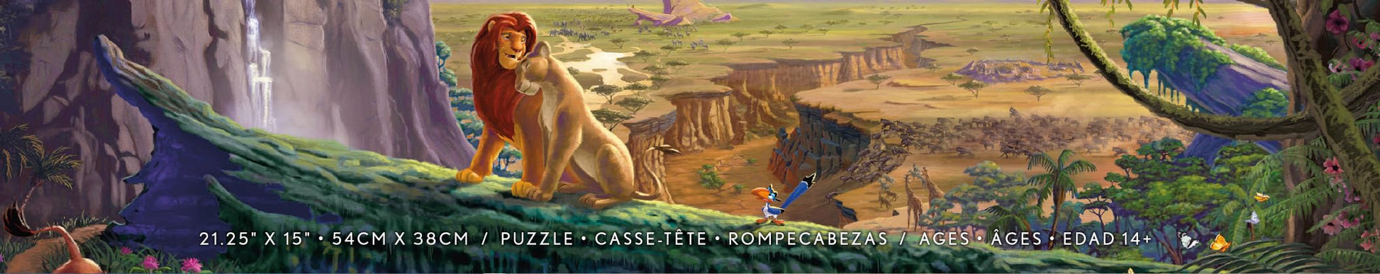 Ceaco - Disney The Lion King Return - 300 Large Piece Puzzle for Adults