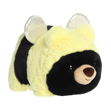 Aurora® Adorable Spudsters™ BAZ Bee Bear™ Stuffed Animal - Round Shape Makes for Comforting Cuddles - Perfect for Kids All Ages and Animal Loving