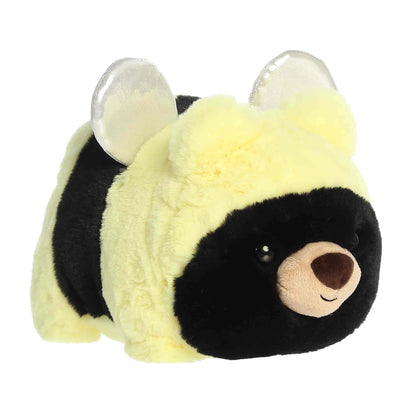 Aurora® Adorable Spudsters™ BAZ Bee Bear™ Stuffed Animal - Round Shape Makes for Comforting Cuddles - Perfect for Kids All Ages and Animal Loving