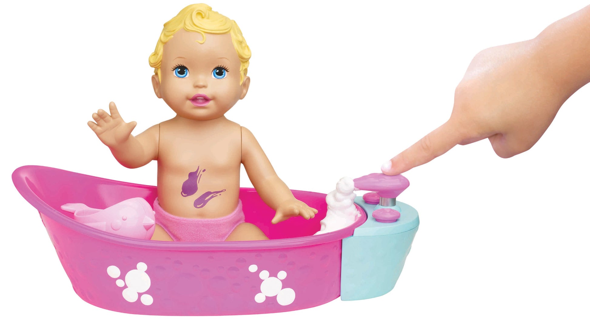 Mattel Little Mommy Bubbly Bathtime Doll