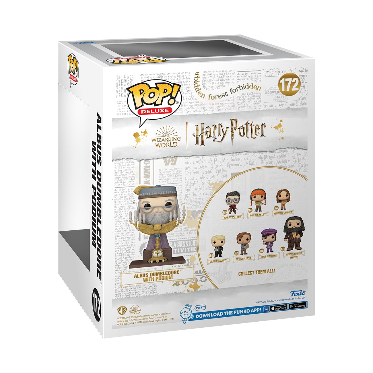 Funko POP! Deluxe: Harry Potter Prisoner of Azkaban - Albus Dumbledore with Podium - Collectable Vinyl Figure - Gift Idea - Official Merchandise - for