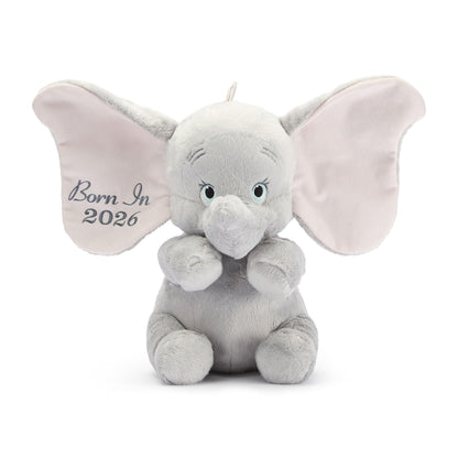 Disney Store Official My First Dumbo 2026 Plush - Stuffed Animals for Babies with Embroidered Features & Detailed Sculpting - Super Soft & Huggable