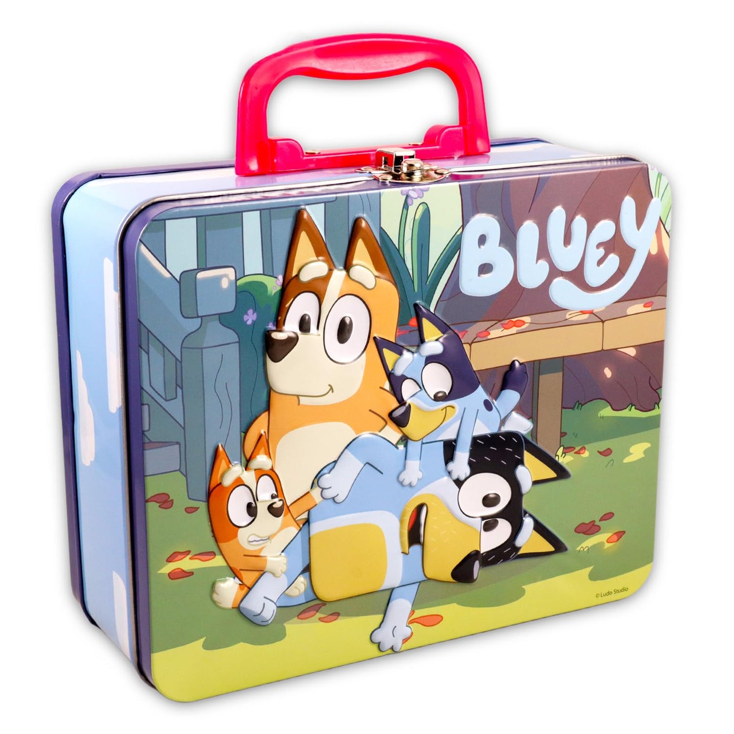 Bluey Tin Lunch Box Puzzle Bundle