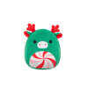 Squishmallows Original 5in Zumir The Green Moose with Peppermint Swirl Belly - Official Jazwares Plush (Little)