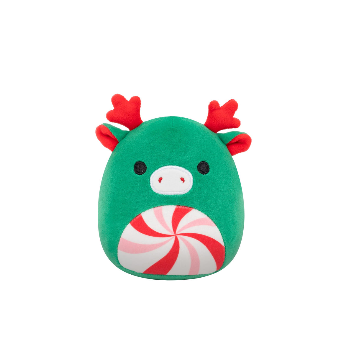 Squishmallows Original 5in Zumir The Green Moose with Peppermint Swirl Belly - Official Jazwares Plush (Little)