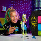 Monster High Skulltimate Secrets Neon Frights Doll & Accessories, Frankie Stein with Dress-Up Locker & 19+ Surprises
