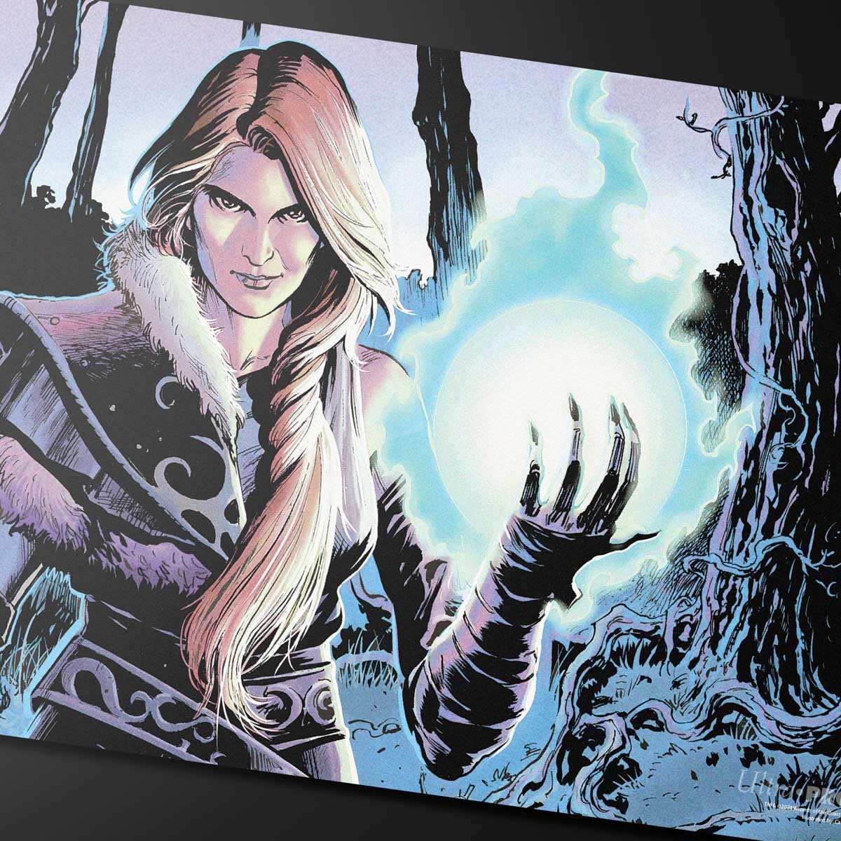 Ultra PRO - Innistrad Remastered Arlinn Kord / Arlinn, Embraced by the Moon Double-Sided Playmat for Magic: The Gathering, Gaming Accessories, MTG