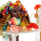 RAINBOW HIGH Creative Crystals Iris - 28 cm Rainbow Model Doll with DIY Crystal Accessory Kit, Ring for You, Resin Game, Gift for 8+ Years, Non-Edible