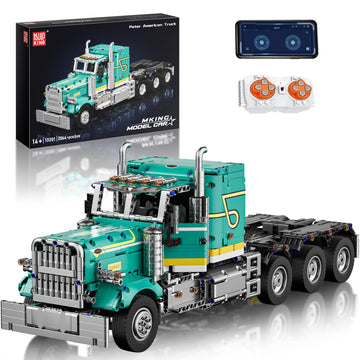 Mould King RC Semi Truck Building Set, 2064 Pcs Tractor Model with Motor
