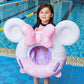 New Baby Swimming Pool Floats for Toddler Kids 8-48 Months Under 44lb, Inflatable Swim Ring Water Raft with Seat and Handle for Summer Beach Outdoor