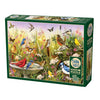 Cobble Hill 1000 Piece Puzzle - Feathered Friends - Sample Poster Included