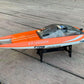 FT016 Remote Control Boat RC Submarine Ship Racing Speedboat 30km+ for Boys Adults Lake Pool Auto Water Cool, As Big as Feilun ft012 rc Boat (18.9")