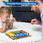 Shut the Box Game, Wooden Board Tabletop Dice Game for 2-4 Players & Kids Adults, a Fun Math Learning Toy for Family Game Night - an Ideal Made from