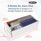BCW Shoe Storage Card Box - 3 ct | Cardboard Box for Trading & Collectible Cards | Holds 1600 Standard Cards or 300 3x4 Toploaders | Gaming Card
