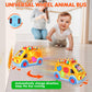 Musical Learning Crawling Toy Cars for 2-3 Year Old Boys Girls
