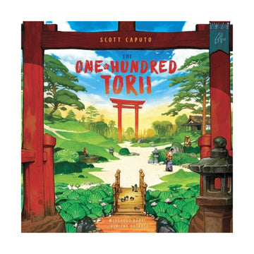 Pencil First Games The One Hundred Torii Board Game - A Beautiful, Serene Tile-Laying Game in a Japanese Garden by Pencil First Games for 1-4 Players
