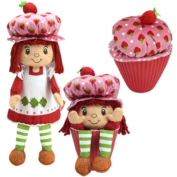 Strawberry Shortcake Pop 'n' Flip Strawberry Shortcake 15" Plush Doll