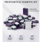 Tritala 4 Layer Mahjong Tiles, 160 Pcs Premium Acrylic American Mahjong Set, Engraved Portable Travel Mahjong Tiles with Dice & Carry Bag (Mahjong