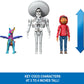 Mattel Disney Pixar Coco Storyteller Action Figure Remember Me Pack, Authentic Posable Movie Toys at 4-Inch Scale, Miguel, Ernesto, Dog Dante